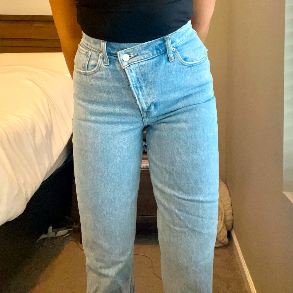 Abercrombie light blue jeans